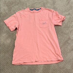 Vineyard Vines Pink Short Sleeve Tee